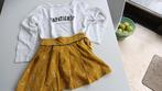 set - Maat 86 - Rokje  + T-shirt, Gebruikt, Meisje, Ophalen of Verzenden, Setje