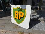 Zeer groot BP emaille reclamebord, Antiek en Kunst, Ophalen