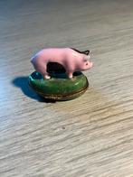 Snuisterijdoosje limoges met werkje binnenin, Ophalen