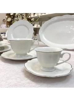Service à café 18 pièces - neuf dans sa boîte, Maison & Meubles, Cuisine | Vaisselle, Neuf, Tasse(s) et/ou soucoupe(s), Wedgwood