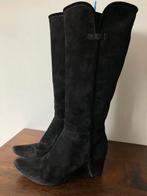 Laarzen Alberto Gozzi 40 zwart suède als nieuw, Ophalen of Verzenden, Zwart