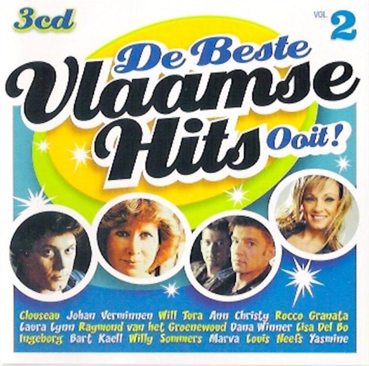 2179 - DE BESTE VLAAMSE HITS OOIT! - VOLUME 2 - 3CD - NIEUW, Cd's en Dvd's, Cd's | Nederlandstalig, Nieuw in verpakking, Pop, Verzenden