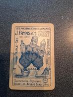 Oude speelkaart j.fryns Hasselt, Verzamelen, Speelkaarten, Jokers en Kwartetten, Ophalen of Verzenden