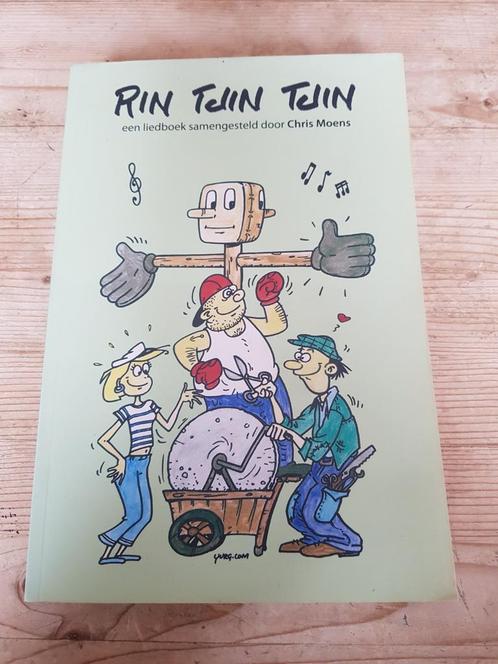 Rin Tjin Tjin LIEDBOEK Chris Moens cover YURG Con Ikke, Livres, Musique, Comme neuf, Enlèvement ou Envoi