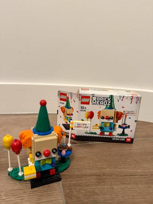 Brick Headz verjaardagsclown, Kinderen en Baby's, Speelgoed | Duplo en Lego, Gebruikt, Lego, Ophalen of Verzenden