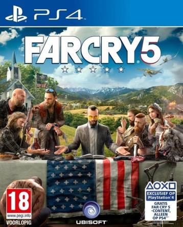 ZGAN PS4 game, FARCRY 5, geen krasje beschikbaar voor biedingen