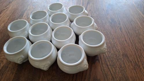 12 mini leeuwenkopjes, Huis en Inrichting, Keuken | Servies, Zo goed als nieuw, Porselein, Ophalen of Verzenden