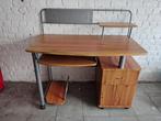 Bureau op wielen, 110 x 60 cm, Huis en Inrichting, Ophalen, Gebruikt, Bureau