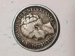 Wilhemmina 1/4gulde 1944.zeer mooi munt, Ophalen of Verzenden