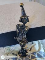 Figurine en bronze clown par CORRY AMMERLAAN 17 cm, Antiquités & Art, Bronze, Enlèvement ou Envoi