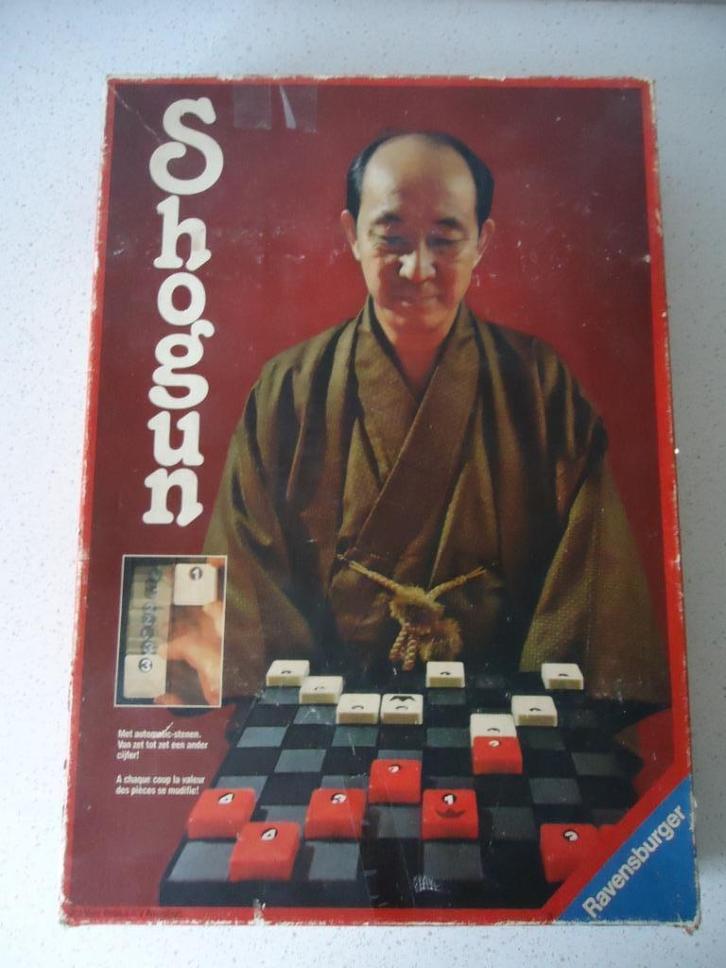 Vintage "Shogun" Maxi van Ravensberger anno 1979, Hobby en Vrije tijd, Gezelschapsspellen | Bordspellen, Gebruikt, Een of twee spelers