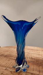 Vase en verre de Murano Twister Design Flavio Poli, Antiquités & Art, Enlèvement ou Envoi