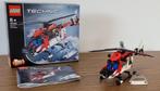 lego technic 42092: reddingshelikopter (2 in 1), Ophalen of Verzenden, Zo goed als nieuw, Complete set, Lego
