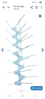 Piquets anti-pigeons, Tuin en Terras, Tuinhekken en Hekwerk, Ophalen, Nieuw, Kunststof, Overige typen