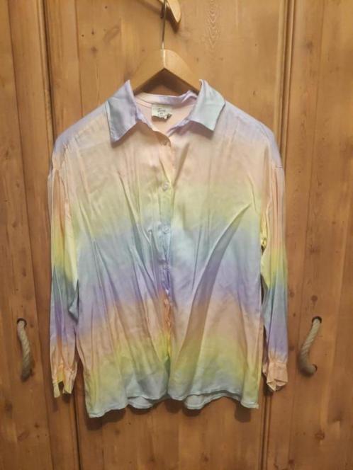 Dégradé blouse Terra di Siena TU, Kleding | Dames, T-shirts, Zo goed als nieuw, Ophalen of Verzenden