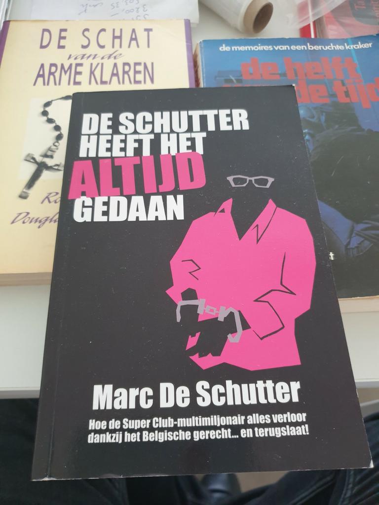 Marc De Schutter - De Schutter heeft het altijd gedaan, Boeken, Overige Boeken, Zo goed als nieuw, Ophalen of Verzenden