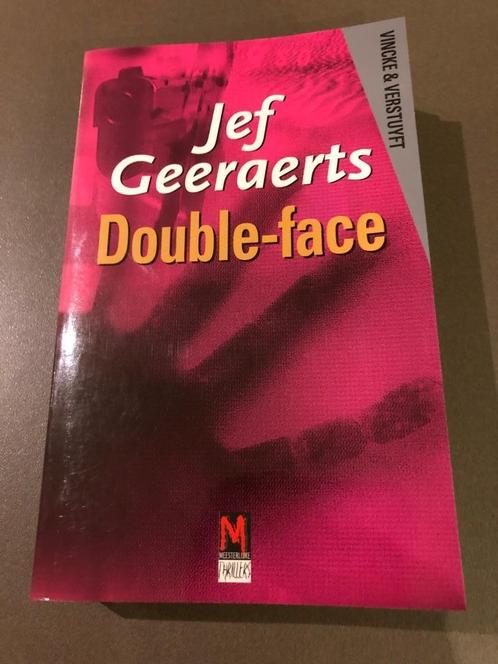 Jef Geeraerts, Double-face, Boeken, Thrillers, Zo goed als nieuw, Ophalen of Verzenden