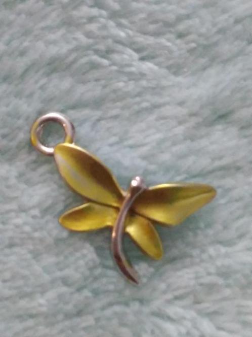 Kettinghanger dragonfly, Handtassen en Accessoires, Kettinghangers, Nieuw, Overige materialen, Goud, Dier, Ophalen of Verzenden