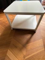 Bijzettafel/salontafel IKEA op wieltjes, Comme neuf, 45 à 60 cm, 55 à 75 cm, Bois