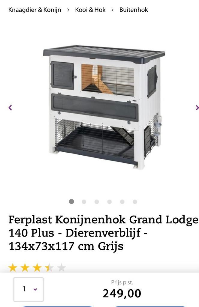 Konijnen hokken, Oreilles tombantes