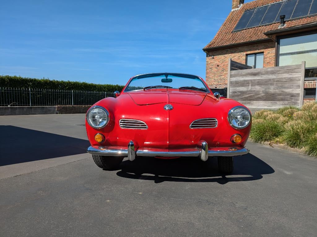 Karmann Ghia Cabrio, Autos, Oldtimers & Ancêtres, Particulier, Volkswagen, Essence, Cabriolet, Rouge