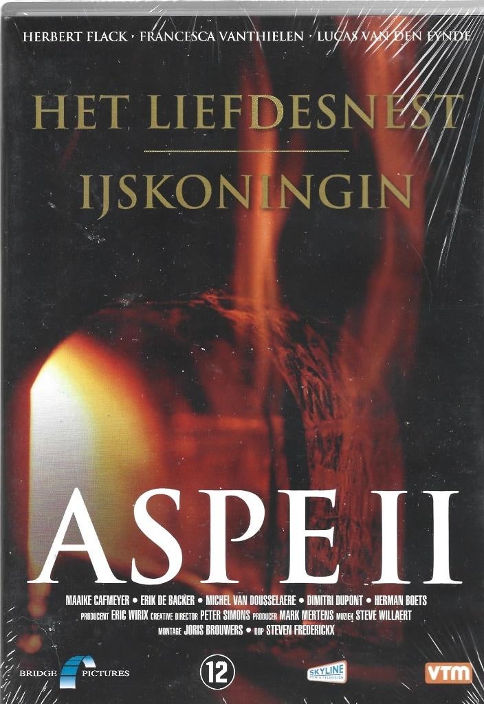 aspe II  : het liefdesnest - ijskoningin, Cd's en Dvd's, Dvd's | Tv en Series, Vanaf 12 jaar, Ophalen of Verzenden, Nieuw in verpakking