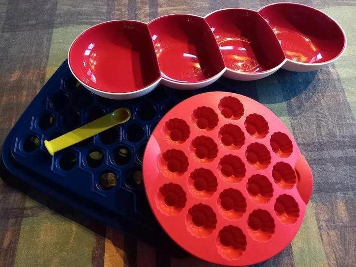 tupperware, Maison & Meubles, Cuisine| Tupperware, Neuf, Autres types, Bleu, Blanc, Rouge, Enlèvement