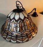 Tiffany-stijl hanglamp (glas-in-lood), Huis en Inrichting, Ophalen, Glas