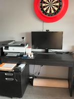 Bureau MICKE brun noir, Maison & Meubles, Enlèvement, Comme neuf, Bureau
