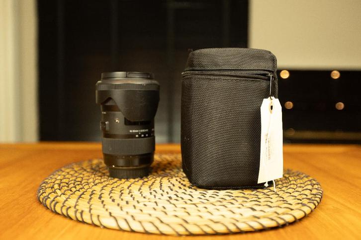 Sigma 18-35mm f/1.8 DC HSM ART Canon EF-S occasion, Audio, Tv en Foto, Foto | Lenzen en Objectieven, Zo goed als nieuw, Groothoeklens