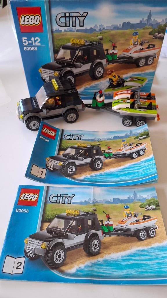 Lego city set 60058, Kinderen en Baby's, Speelgoed | Duplo en Lego, City, Lego, Ophalen of Verzenden, Zo goed als nieuw