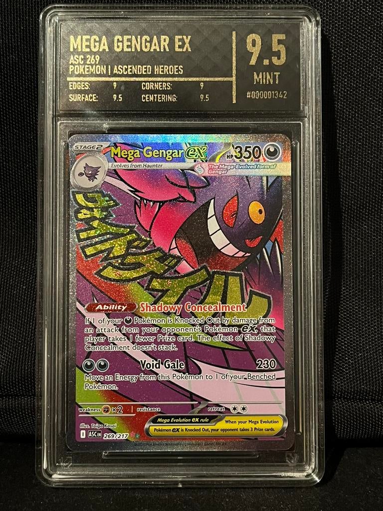Mega Gengar EX #269, Enlèvement, Neuf, Cartes en vrac, Foil