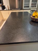 Keukeneiland Siematic met Granieten werkblad zwart 90X183X93, Huis en Inrichting, Ophalen, Zwart