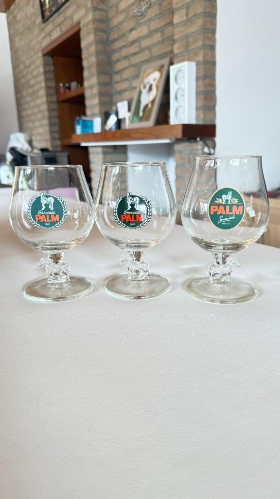Palm glazen, Collections, Marques de bière, Enlèvement, Comme neuf, Palm