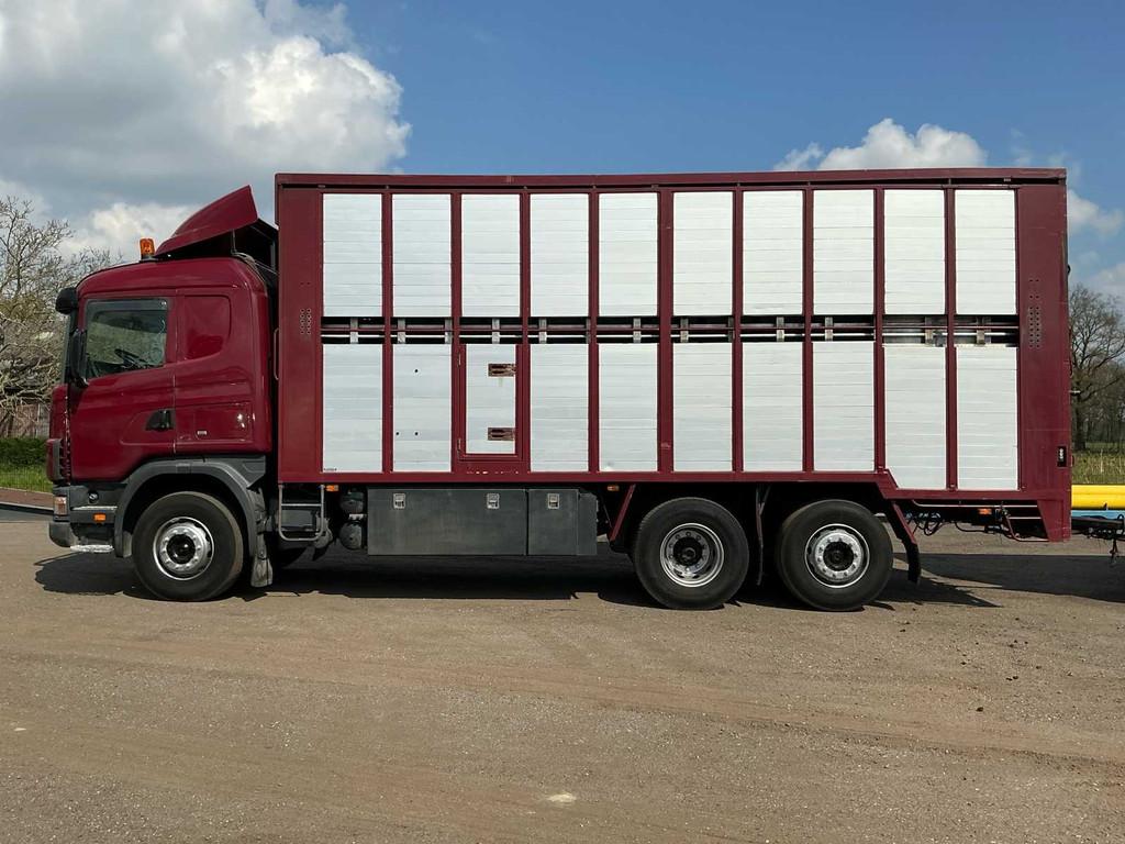 Scania 124G 420 Veetransport Vrachtwagen, Scania, Overige brandstoffen, Bedrijf, Te koop