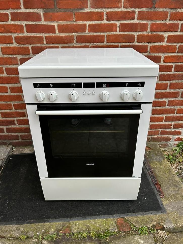 Gasfornuis Met Electrische Oven - Siemens, Elektronische apparatuur, Fornuizen, Zo goed als nieuw, Vrijstaand, Gas, 4 kookzones