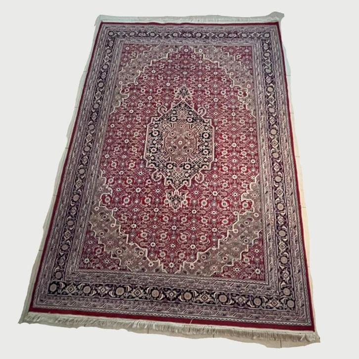 Vintage Indo-Bidjar Tapijt – 300x200 cm – Handgeknoopt, Huis en Inrichting, Stoffering | Tapijten en Vloerkleden, Gebruikt, 150 tot 200 cm