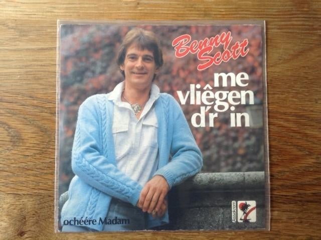 single benny scott, En néerlandais, Enlèvement ou Envoi, 7 pouces, Housse de protection extérieure