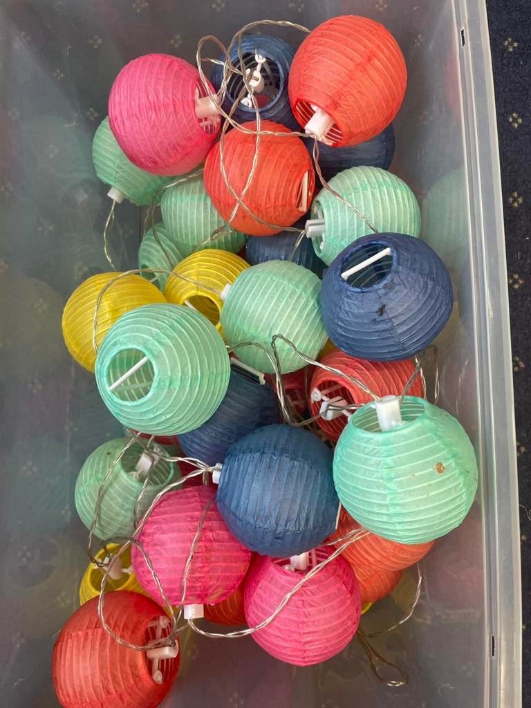 5 lichtslingers, Ophalen of Verzenden, Zo goed als nieuw