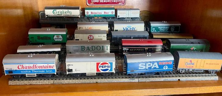 Collection Märklin "bières", Hobby & Loisirs créatifs, Trains miniatures | HO, Comme neuf, Set de Trains, Märklin, Analogique