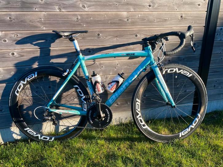 Bianchi c2c, Fietsen en Brommers, Fietsen | Racefietsen, Gebruikt, Overige merken, Minder dan 10 versnellingen, Aluminium, 53 tot 57 cm