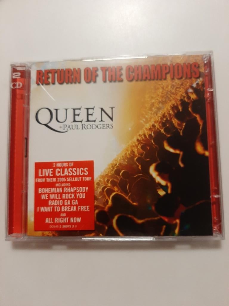 Doybke xd - Queen + Paul Rodgers- return of the champions, Ophalen of Verzenden, Zo goed als nieuw