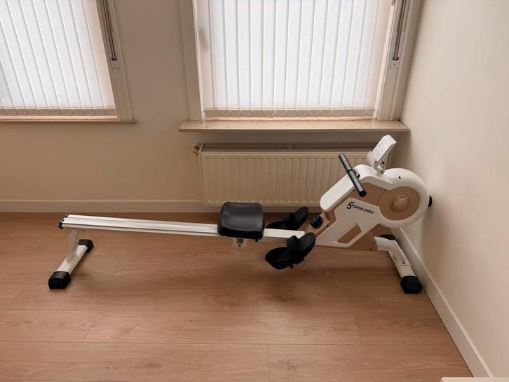 Roeitrainer/ roeimachine, Sport en Fitness, Fitnessapparatuur, Zo goed als nieuw, Roeitrainer, Armen, Ophalen