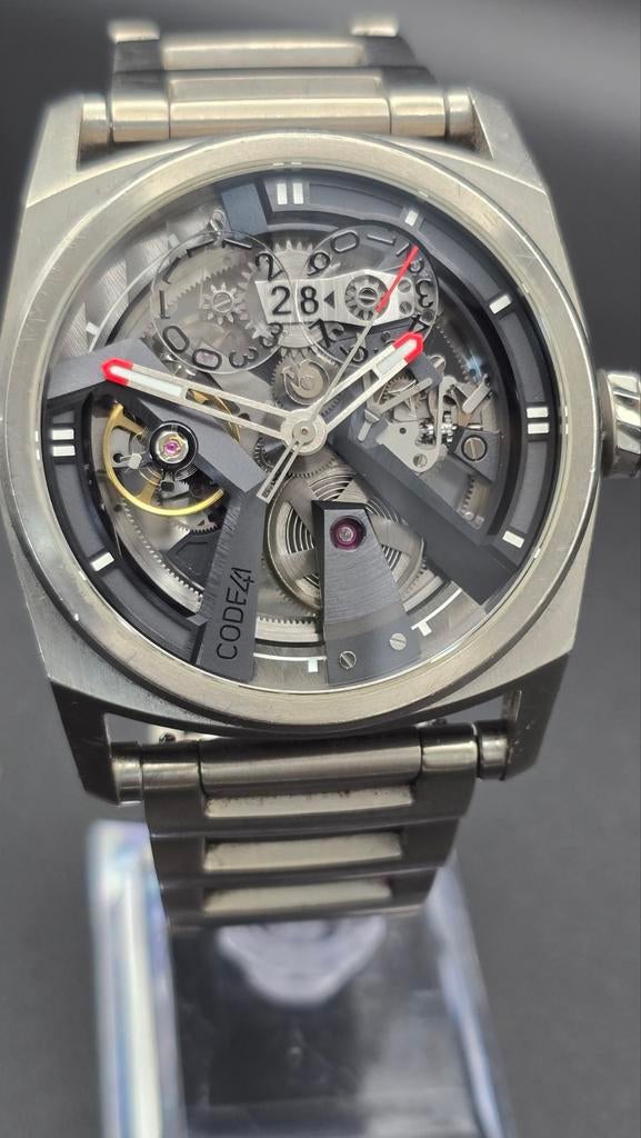 Montre x41 de la marque code 41 full set, Bijoux, Sacs & Beauté, Montres | Hommes, Cuir