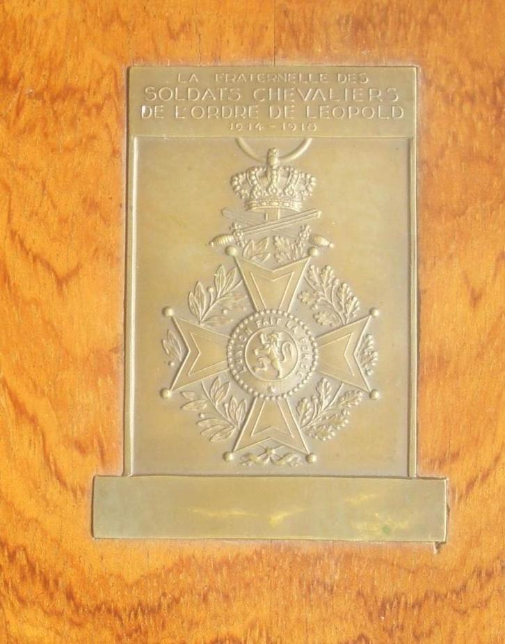 Coffret distribution de médailles 1914-15 ordre de Léopold I, Collections, Objets militaires | Général, Armée de terre, Envoi