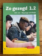 Zo Gezegd 1.2 schriftelijk Nederlands NT2, Boeken, Ophalen of Verzenden, Nieuw, Niet van toepassing, Pelckmans