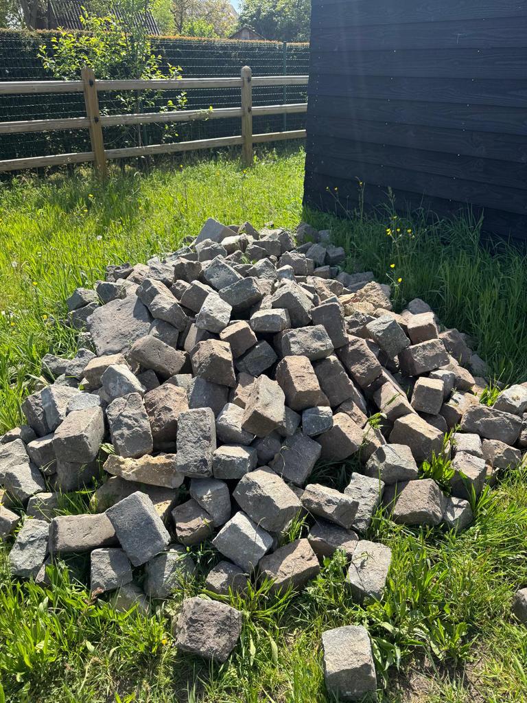 stenen op te halen, Jardin & Terrasse, Gravier, Rochers & Caillasse, Enlèvement, Comme neuf