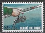 Belgique 1970 - Yvert/OBP 1547 - Pêche (PF), Envoi, Non oblitéré, Neuf, Sport