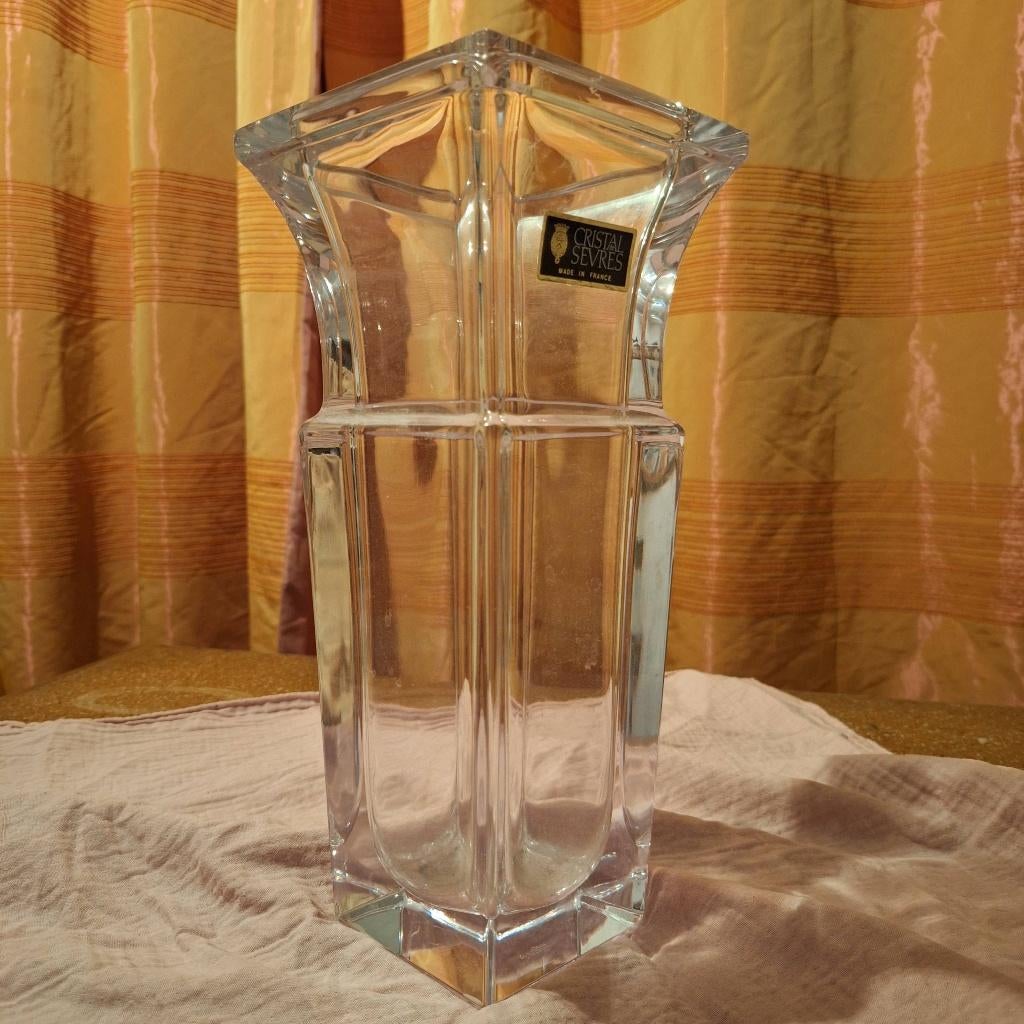 Cristal de Sèvres vaas “ KYOTO “, Antiquités & Art, Enlèvement