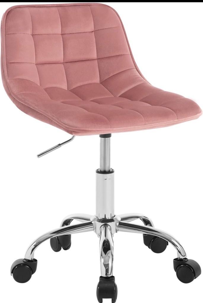 Chaise bureau, Maison & Meubles, Chaises de bureau, Comme neuf, Chaise de bureau, Rose, Enlèvement